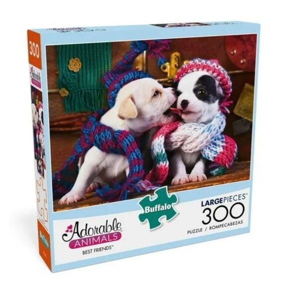 Buffalo Games Adorable Animals Best Friends 300 pc Jigsaw Puzzle - Picture 3 of 11